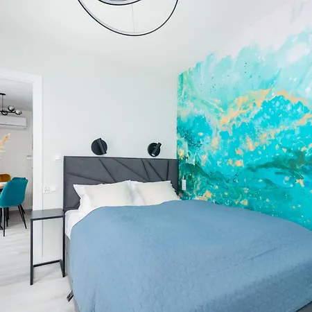 Eleganckie Blisko Plazy W Niechorzu Z Klimatyzacja W Salonie I Parkingiem By Renters 아파트 *