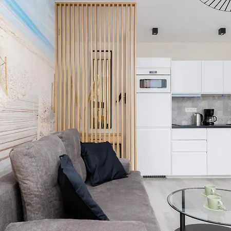 Eleganckie Blisko Plazy W Niechorzu Z Klimatyzacja W Salonie I Parkingiem By Renters 니에초르체