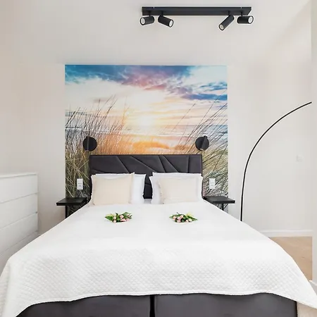 아파트 Eleganckie Blisko Plazy W Niechorzu Z Klimatyzacja W Salonie I Parkingiem By Renters