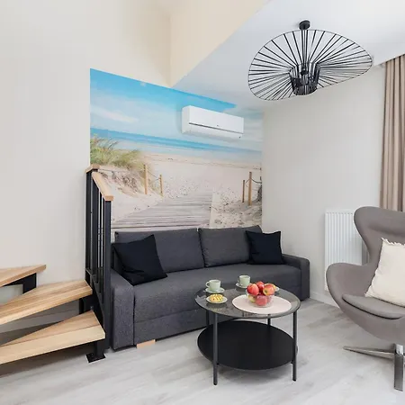 Apartment Eleganckie Blisko Plazy W Niechorzu Z Klimatyzacja W Salonie I Parkingiem By Renters Niechorze