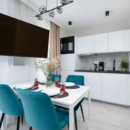 아파트 Eleganckie Blisko Plazy W Niechorzu Z Klimatyzacja W Salonie I Parkingiem By Renters
