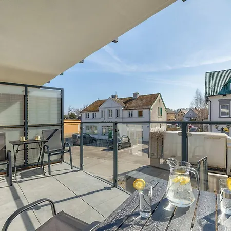 Eleganckie Blisko Plazy W Niechorzu Z Klimatyzacja W Salonie I Parkingiem By Renters 아파트 *