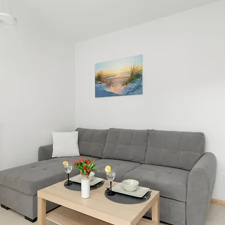 Eleganckie Blisko Plazy W Niechorzu Z Klimatyzacja W Salonie I Parkingiem By Renters 니에초르체